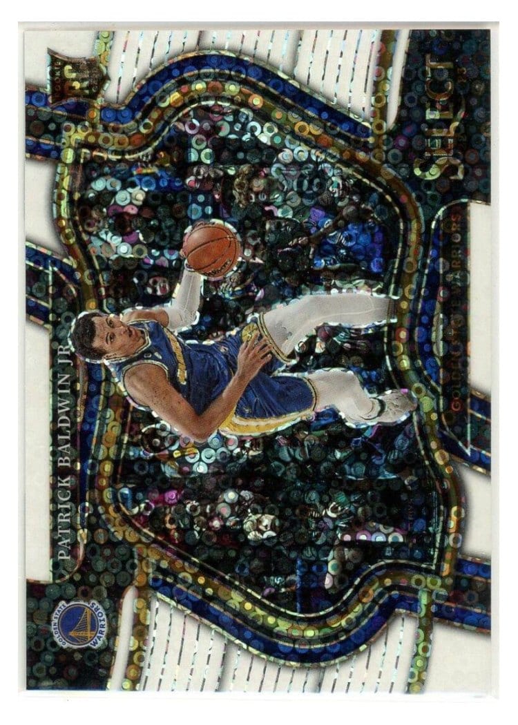 2022-23 Panini Select Base Set Patrick Baldwin Jr. White Disco Prizm #277 card