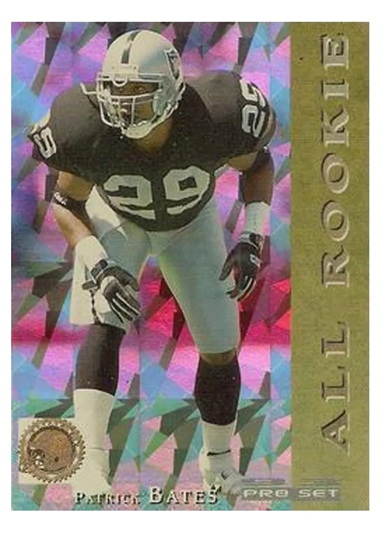 1993 Pro Set All Rookies Patrick Bates #26 card