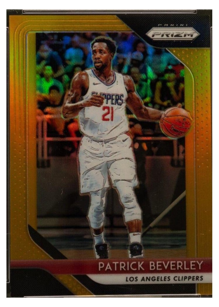 2018-19 Panini Prizm Base Set Patrick Beverley #204 card