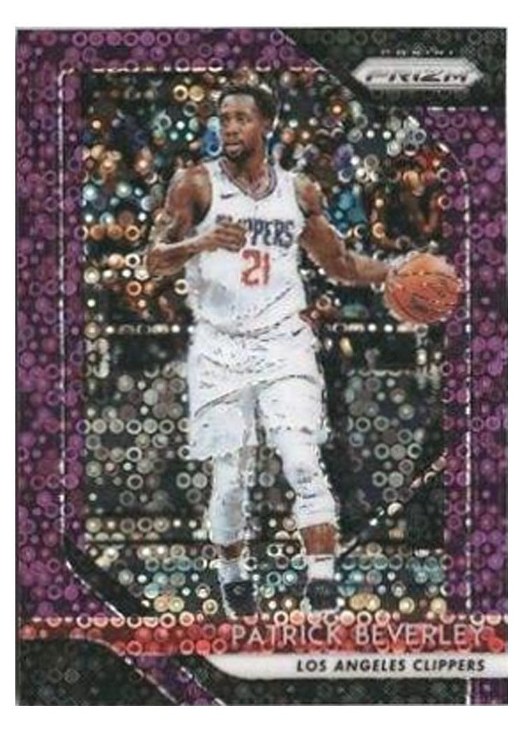 2018-19 Panini Prizm Base Set Patrick Beverley #204 card