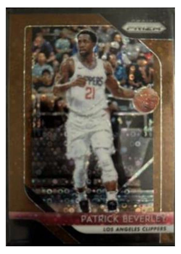 2018-19 Panini Prizm Base Set Patrick Beverley #204 card