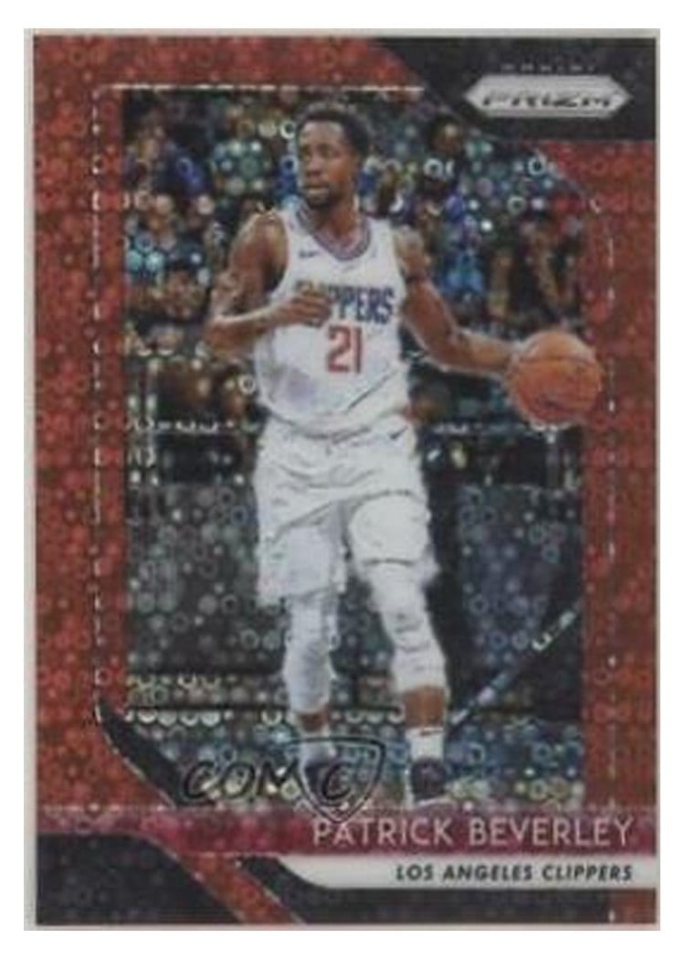 2018-19 Panini Prizm Base Set Patrick Beverley #204 card