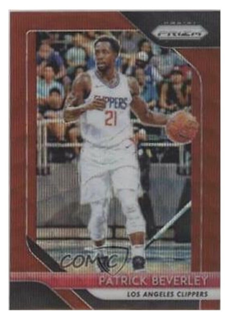 2018-19 Panini Prizm Base Set Patrick Beverley #204 card