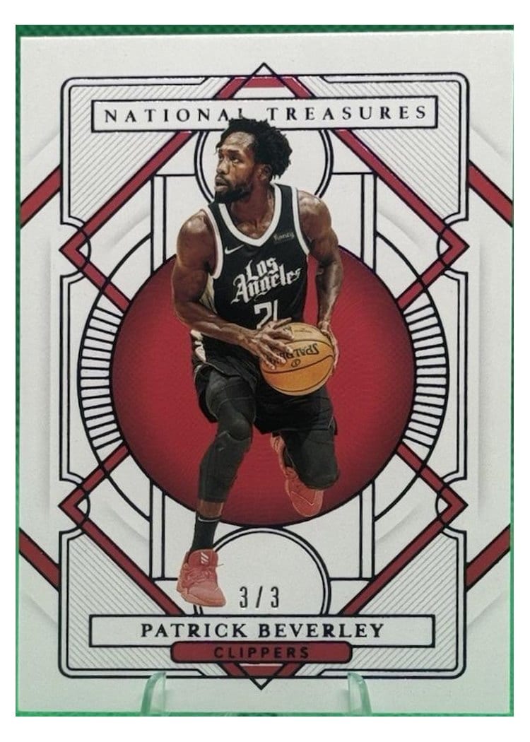2020-21 Panini National Treasures Base Set Patrick Beverley #79 card