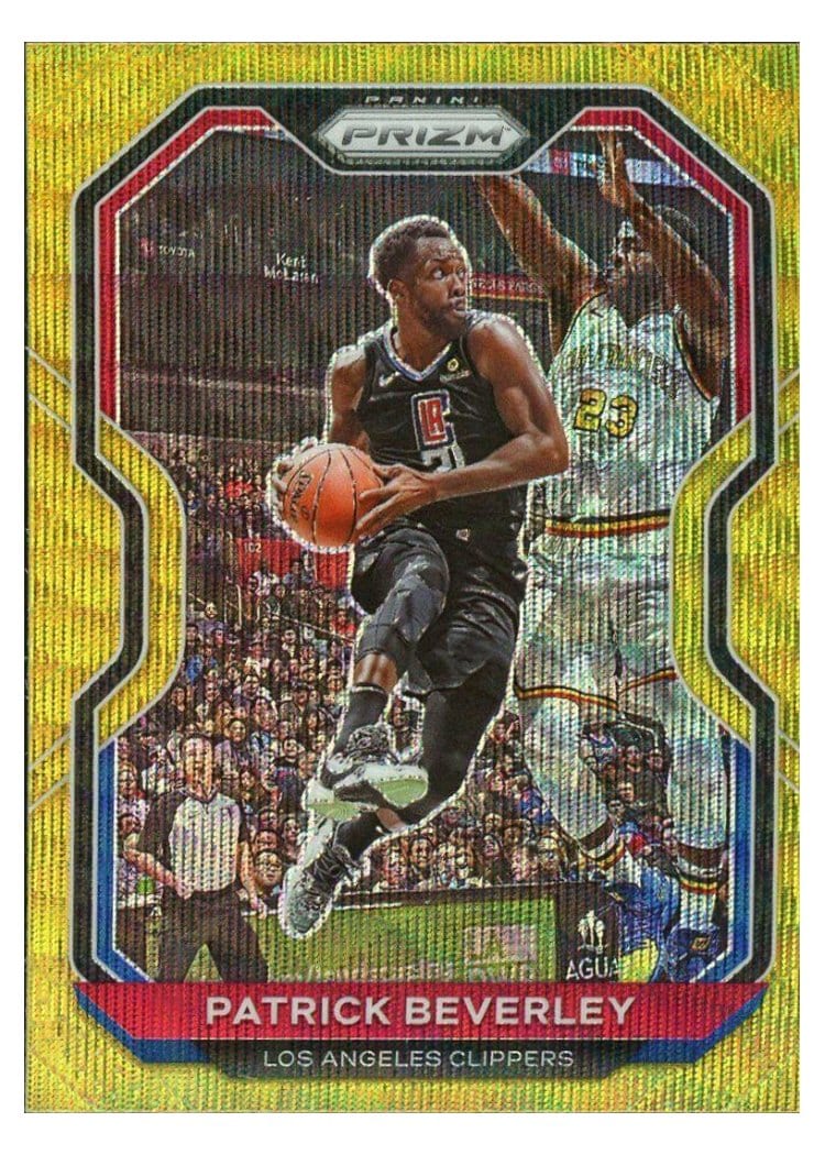 2020-21 Panini Prizm Base Set Patrick Beverley #140 card