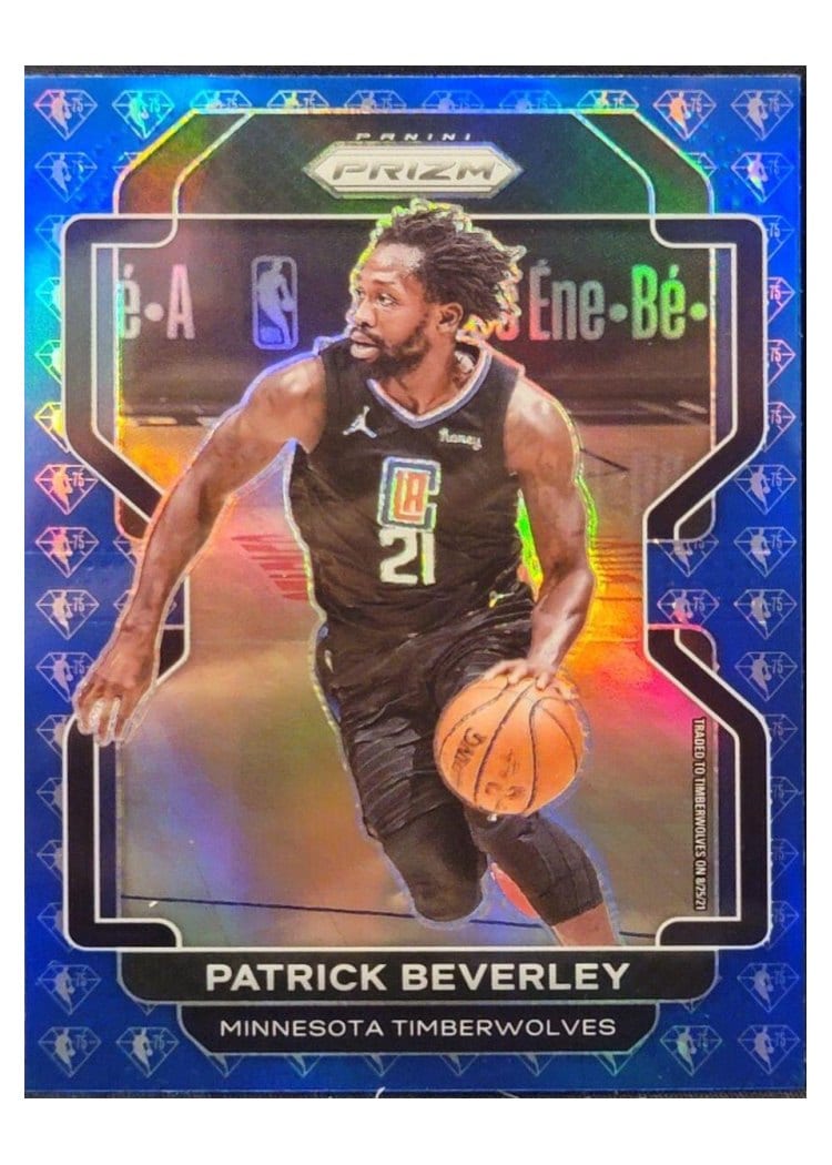2021-22 Panini Prizm Base Set Patrick Beverley #25 card