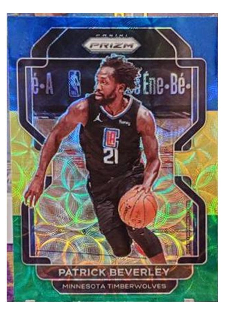 2021-22 Panini Prizm Base Set Patrick Beverley #25 card