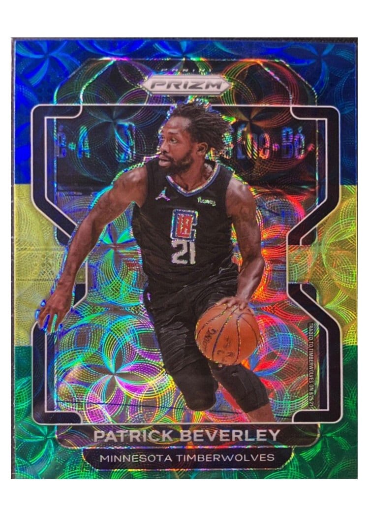 2021-22 Panini Prizm Base Set Patrick Beverley #25 card