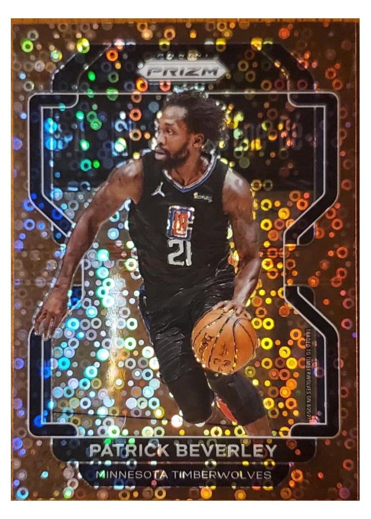 2021-22 Panini Prizm Base Set Patrick Beverley #25 card
