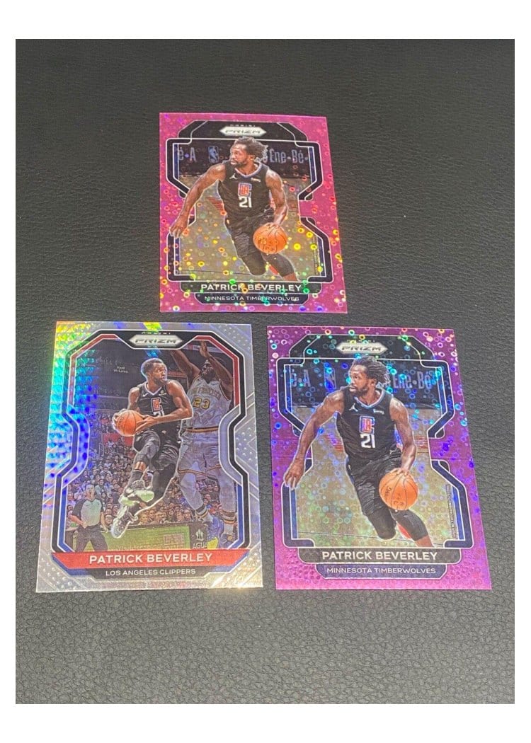 2021-22 Panini Prizm Base Set Patrick Beverley #25 card