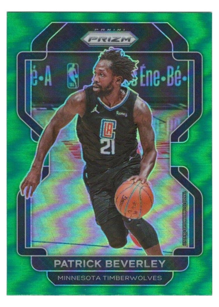 2021-22 Panini Prizm Base Set Patrick Beverley #25 card