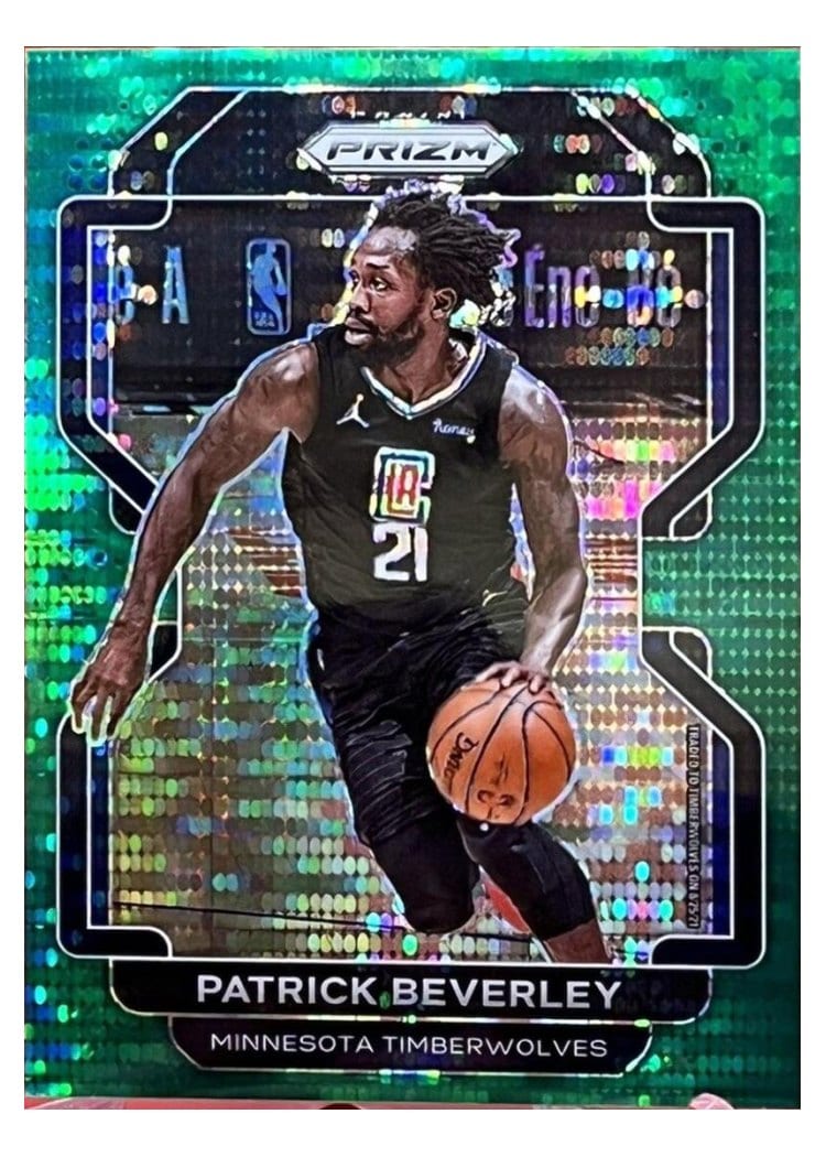 2021-22 Panini Prizm Base Set Patrick Beverley #25 card