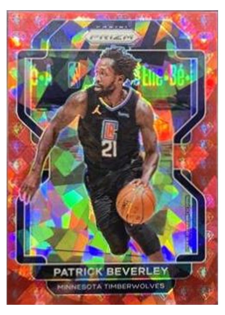 2021-22 Panini Prizm Base Set Patrick Beverley #25 card