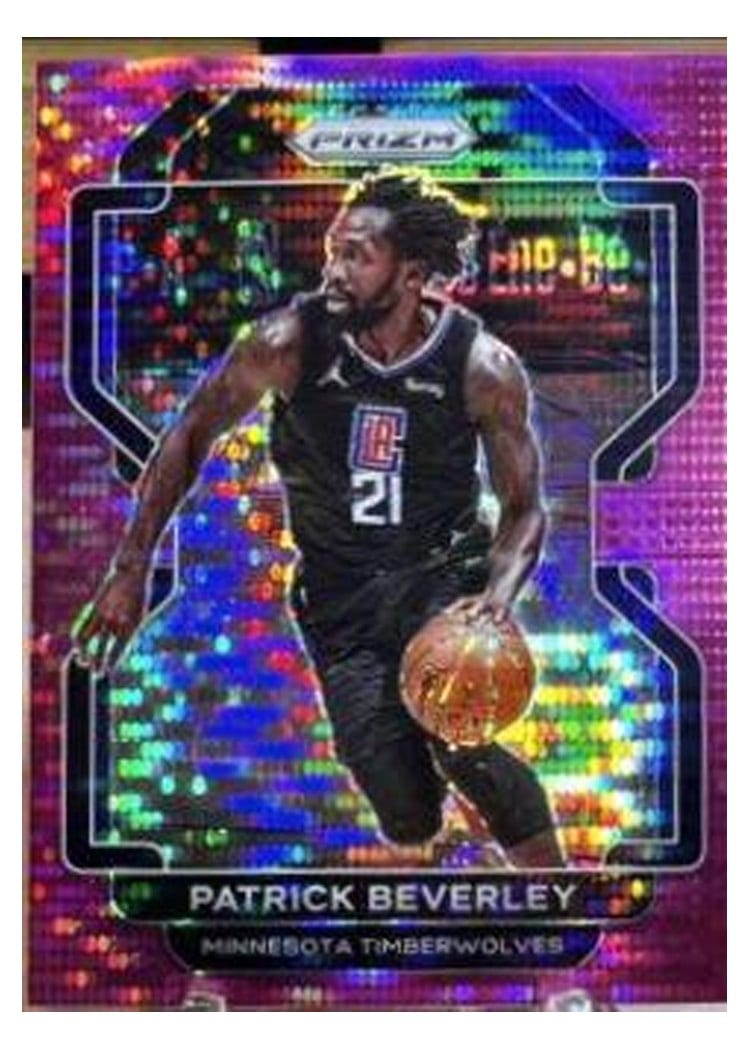 2021-22 Panini Prizm Base Set Patrick Beverley #25 card