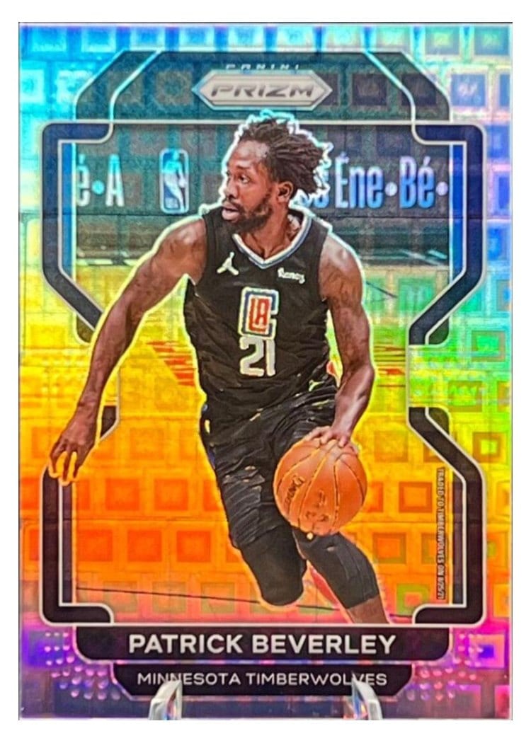 2021-22 Panini Prizm Base Set Patrick Beverley #25 card