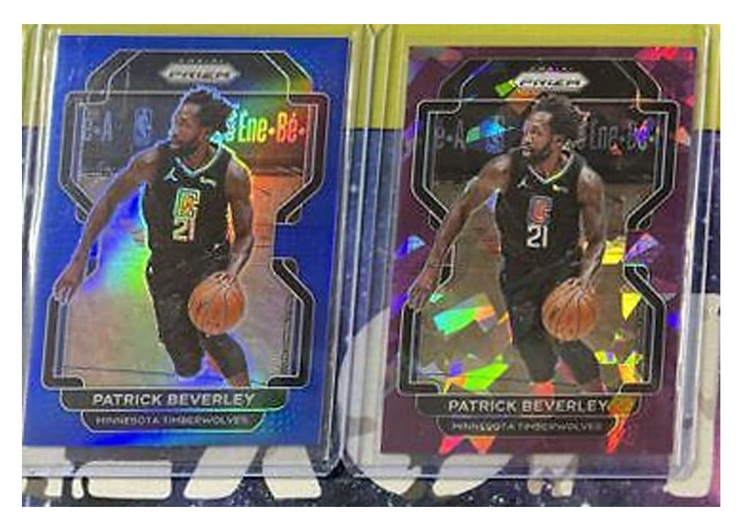 2021-22 Panini Prizm Base Set Patrick Beverley #25 card