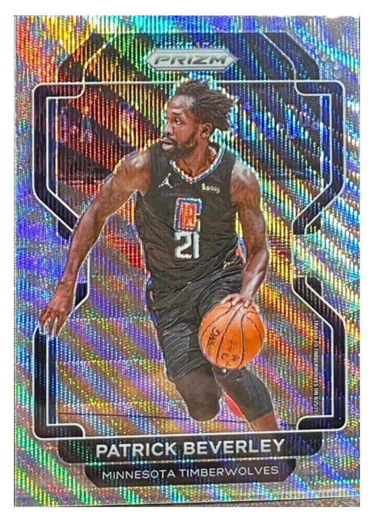 2021-22 Panini Prizm Base Set Patrick Beverley #25 card