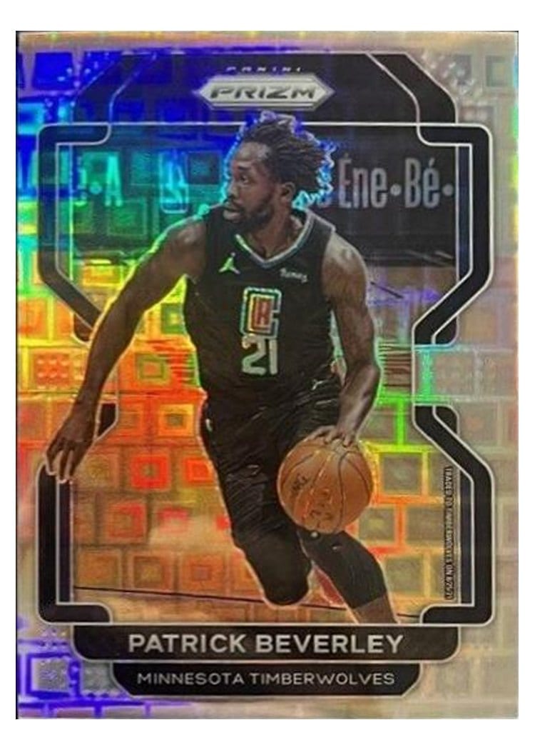 2021-22 Panini Prizm Base Set Patrick Beverley #25 card