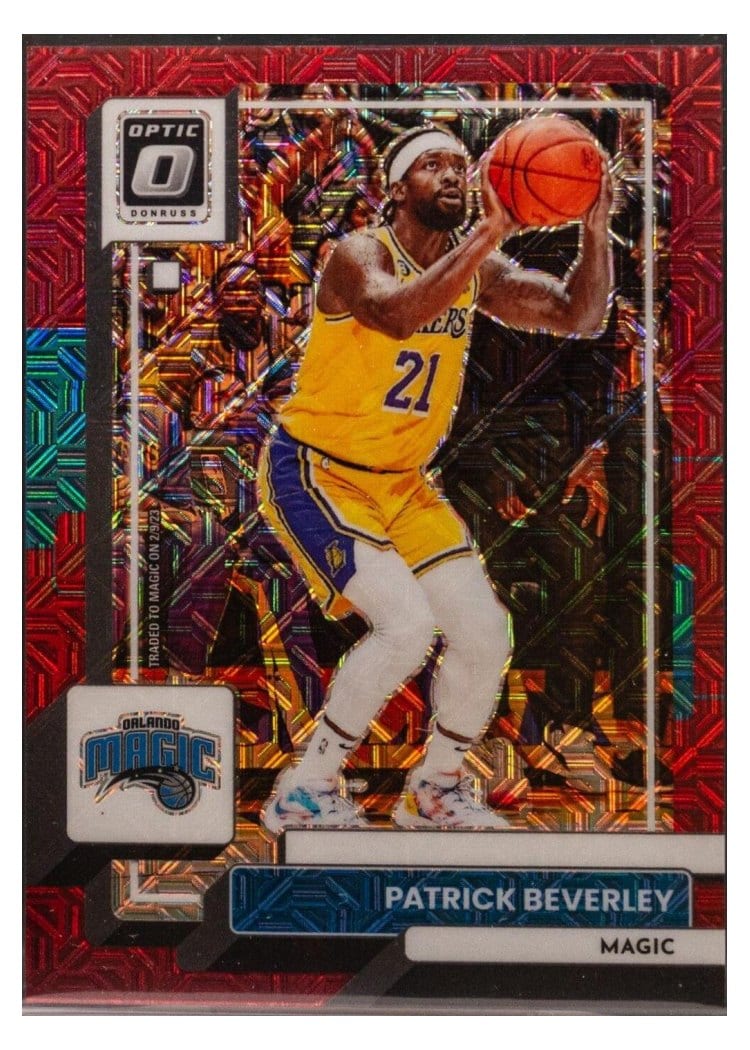 2022-23 Donruss Optic Base Set Patrick Beverley #107 card