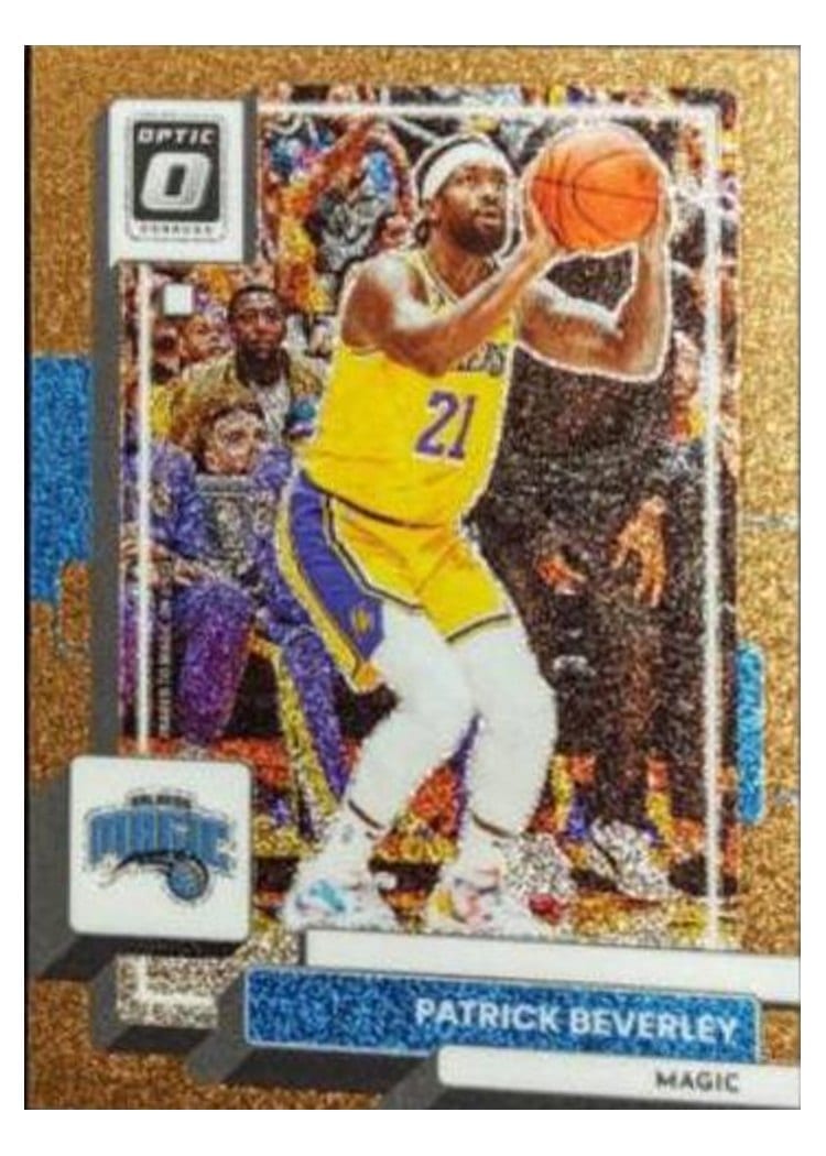 2022-23 Donruss Optic Base Set Patrick Beverley Copper Glitter #107 card