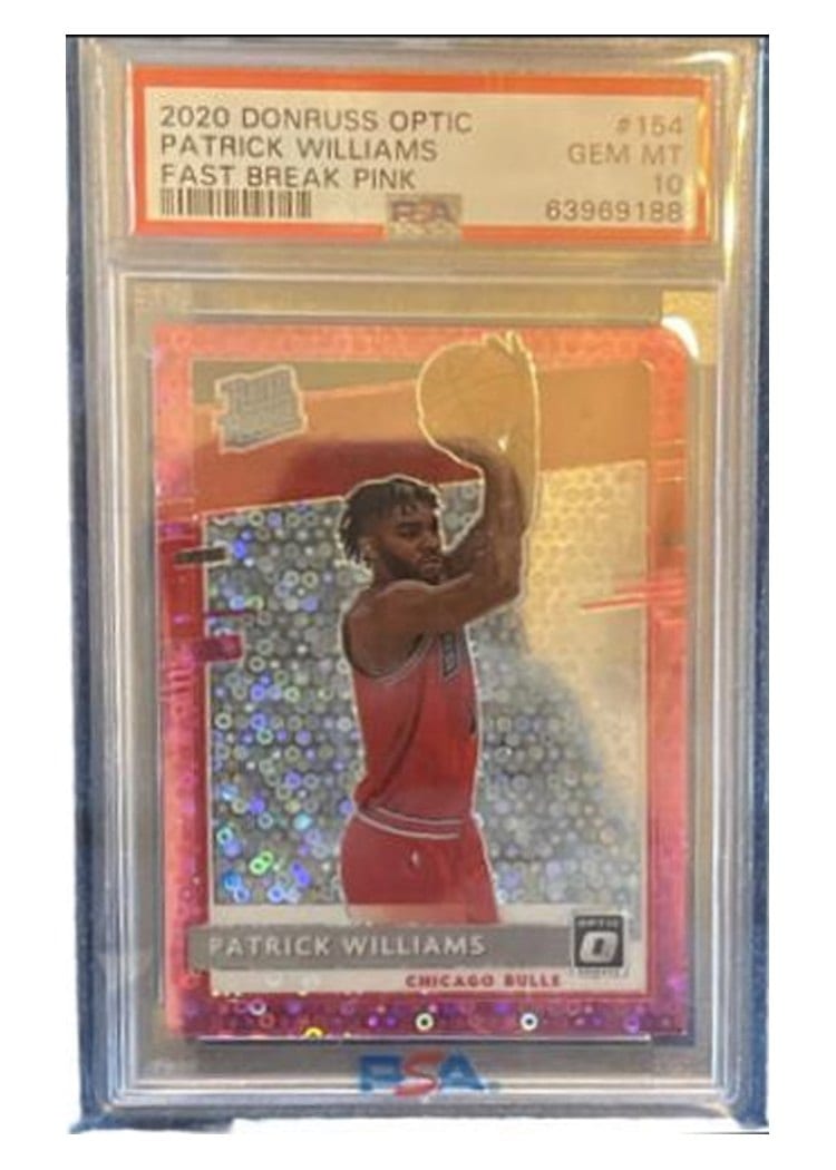 2022-23 Donruss Optic Base Set Patrick Beverley #107 card