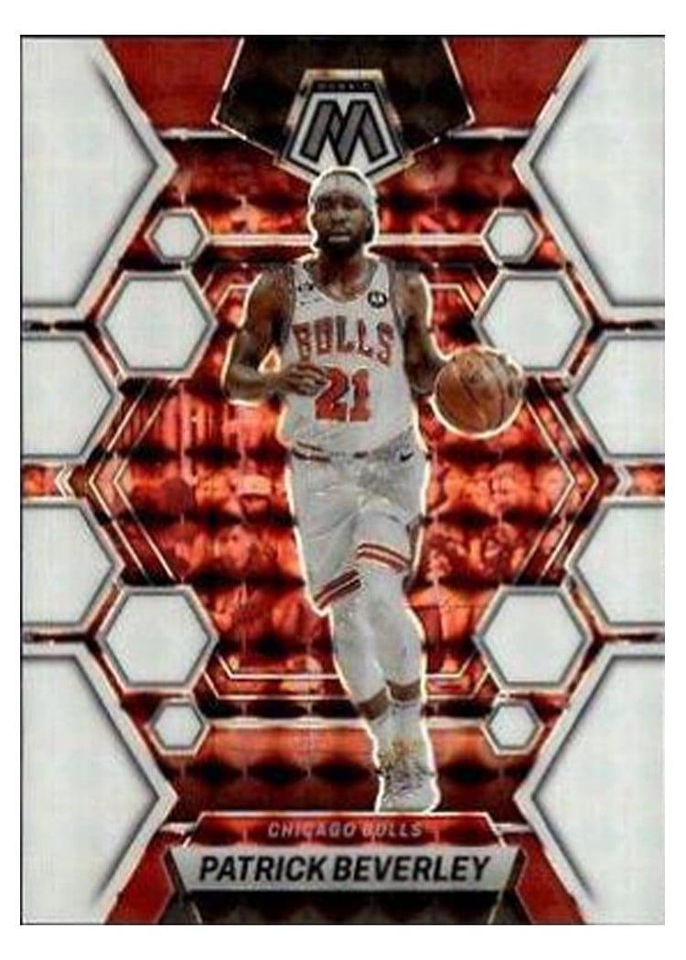 2022-23 Panini Mosaic Base Set Patrick Beverley White #12 card