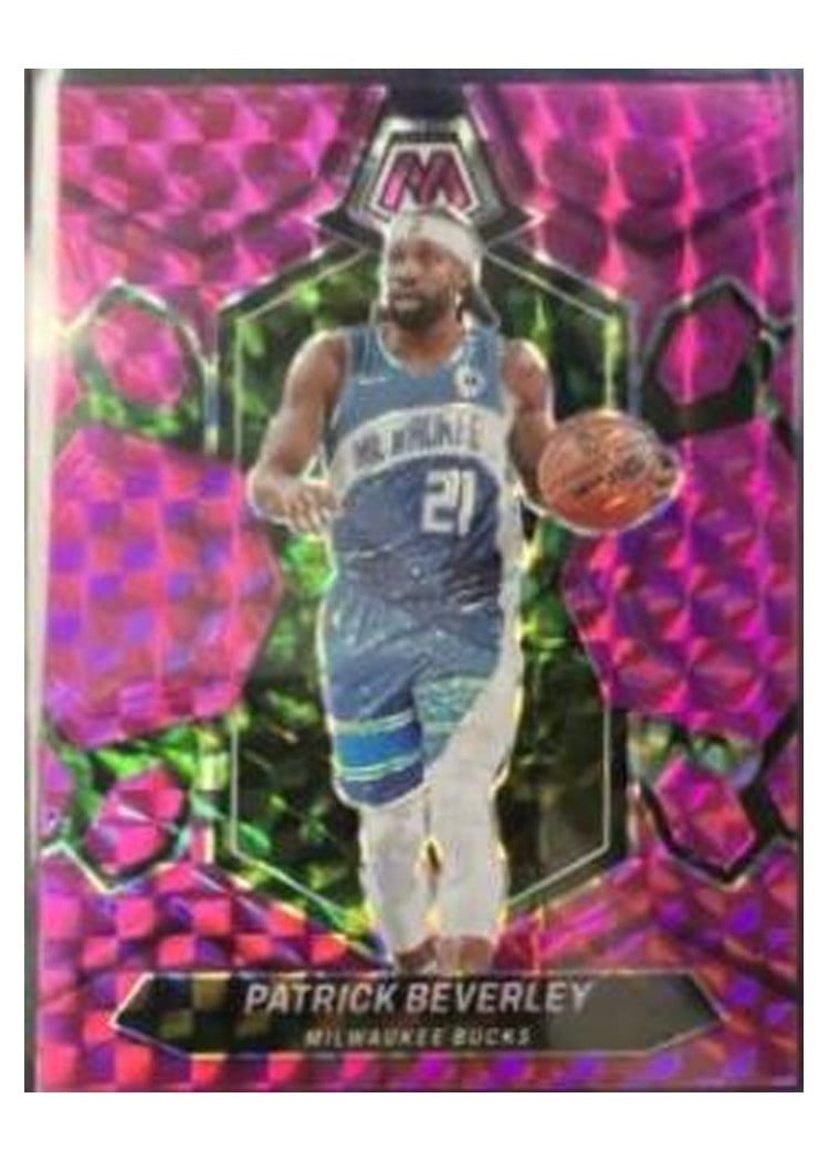 2023-24 Panini Mosaic Base Set Patrick Beverley Pink #118 card