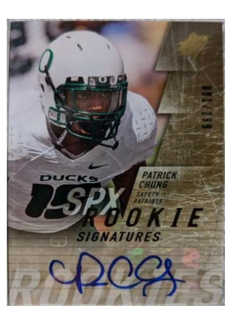 2009 Spx Patrick Chung #145 card