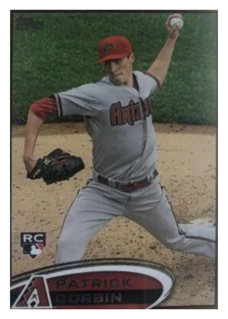 2012 Topps Update Patrick Corbin #US16 card