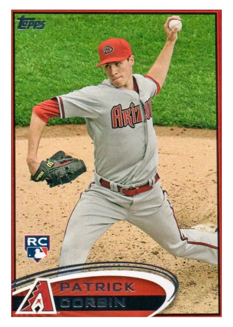 2012 Topps Update Patrick Corbin #US16 card