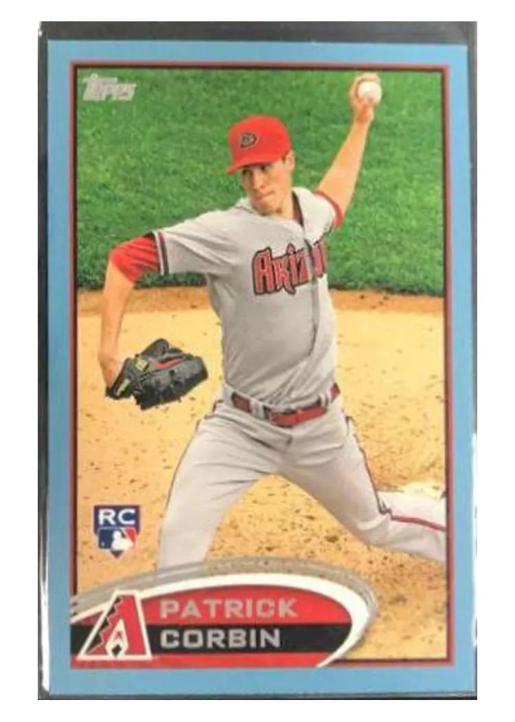 2012 Topps Update Patrick Corbin #US16 card