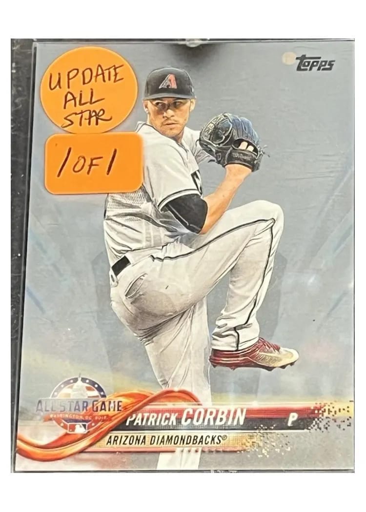 2018 Topps Update Base Set Patrick Corbin #US109 card