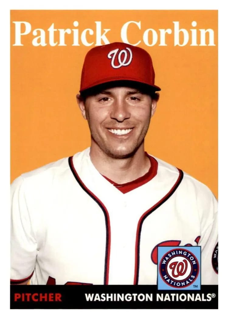 2019 Topps Archives Base Set Patrick Corbin #2 card