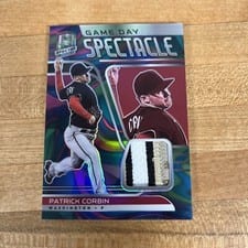 2021 Panini Spectra Game Day Spectacle Jerseys Patrick Corbin #GDJ-PC card