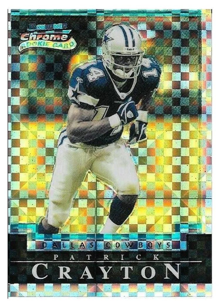 2004 Bowman Chrome Patrick Crayton #174 card