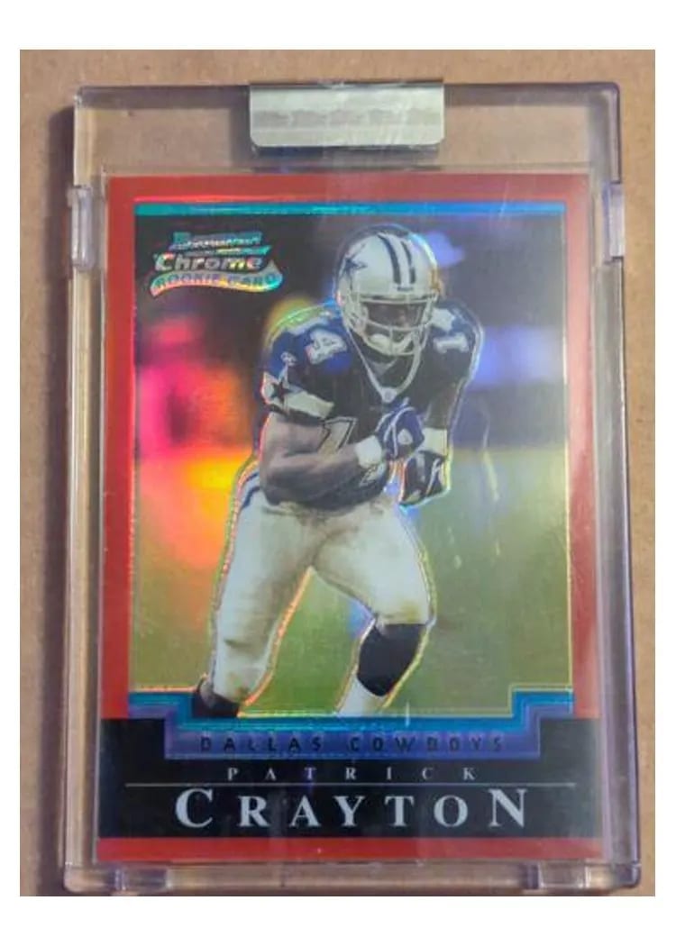 2004 Bowman Chrome Patrick Crayton #174 card