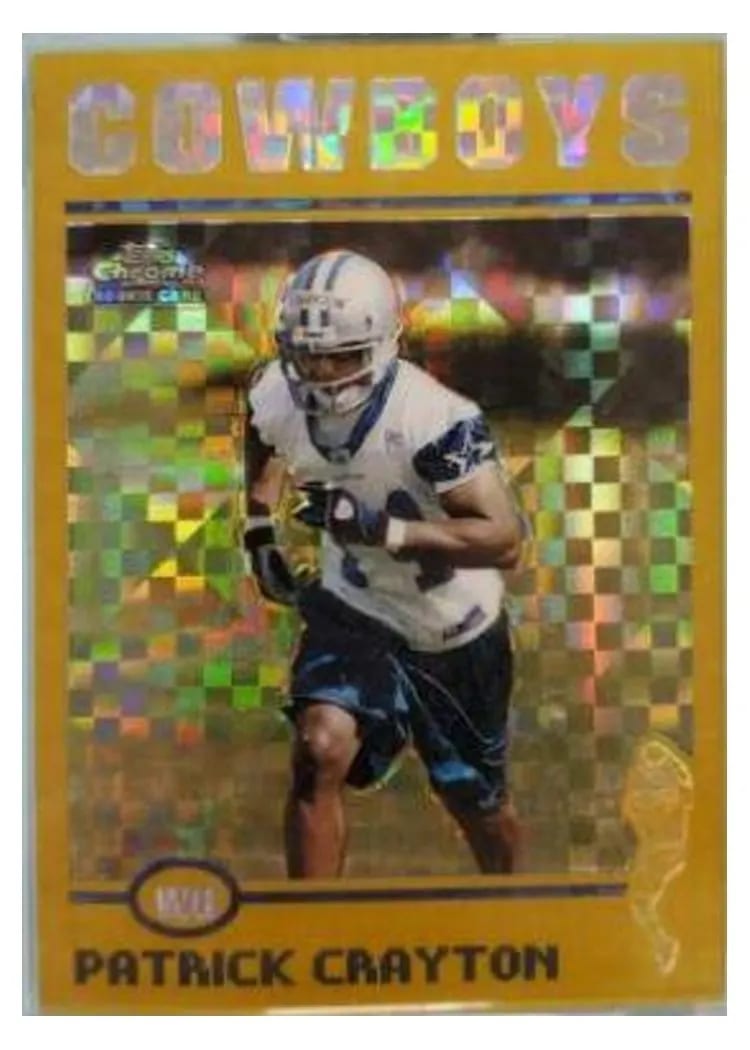 2004 Topps Chrome Patrick Crayton #242 card