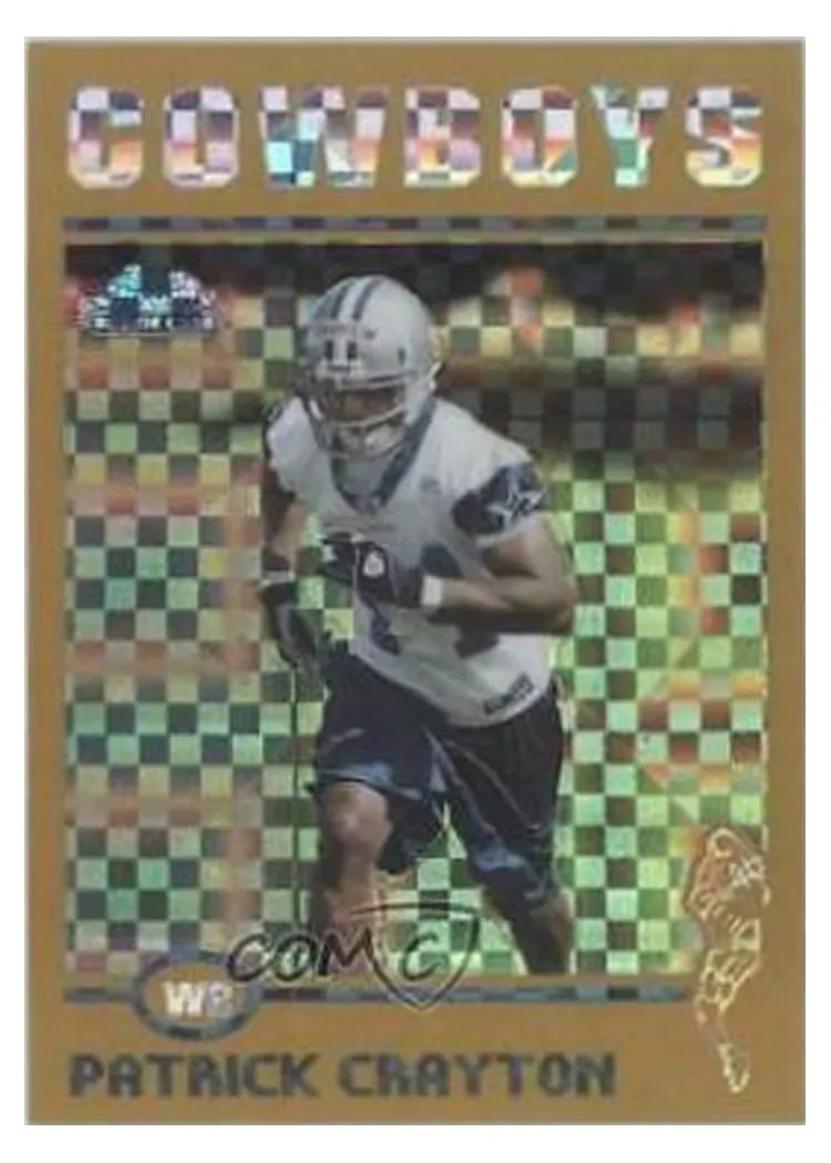 2004 Topps Chrome Patrick Crayton #242 card