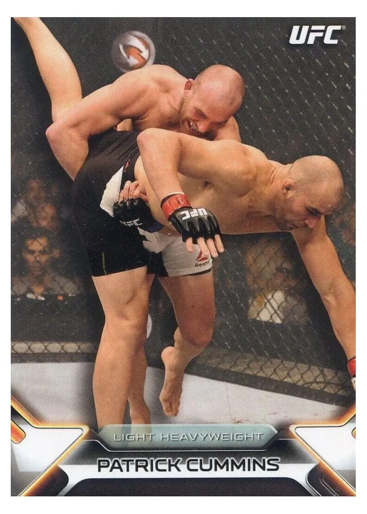2016 Topps UFC Knockout Patrick Cummins #2 card