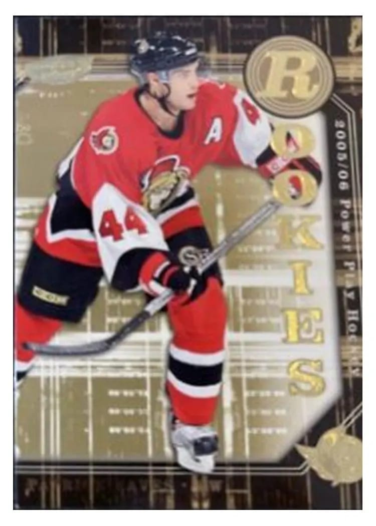 2005 Upper Deck Power Play Patrick Eaves #152 card