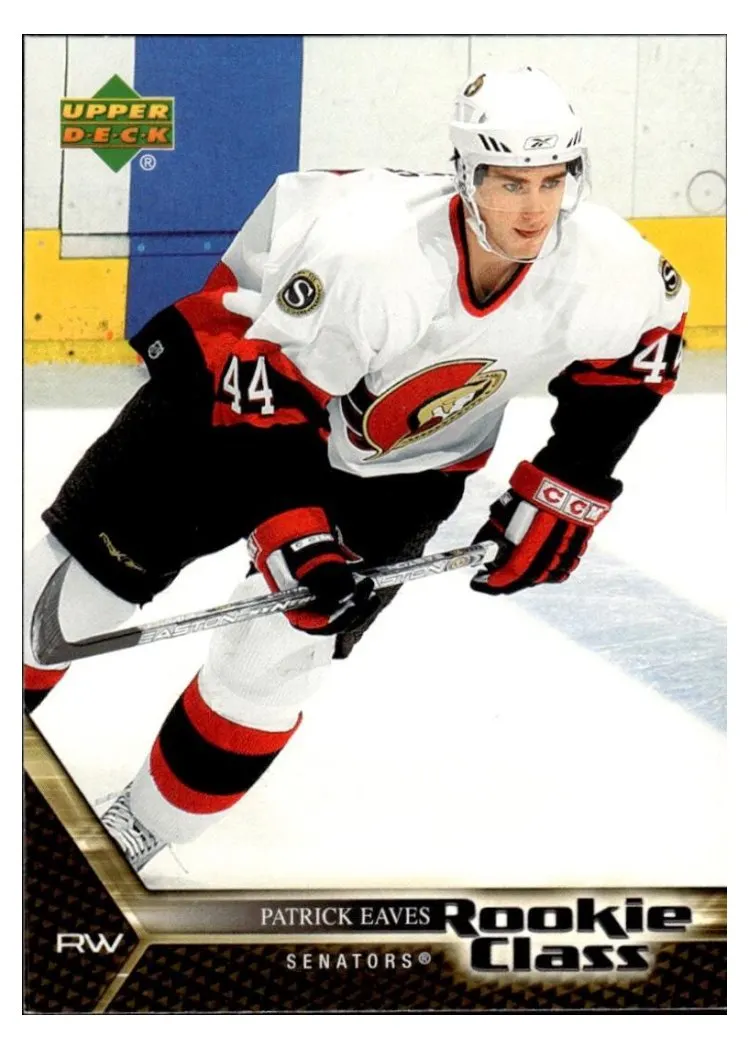 2005 Upper Deck Rookie Class Patrick Eaves #42 card
