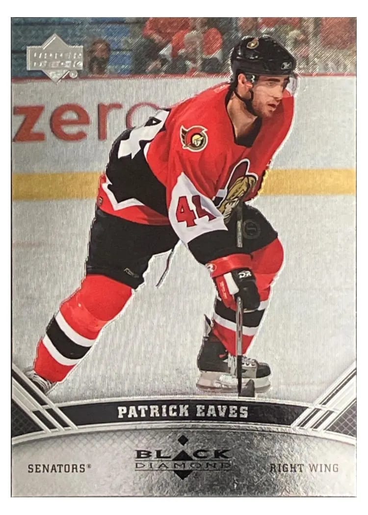 2006 Upper Deck Black Diamond Patrick Eaves #59 card