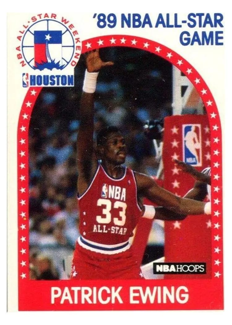 1989 Hoops Patrick Ewing #159 card