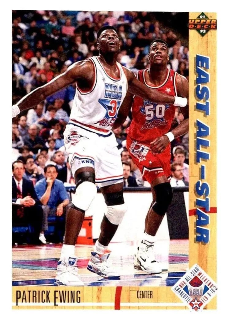 1991 Upper Deck Patrick Ewing #68 card