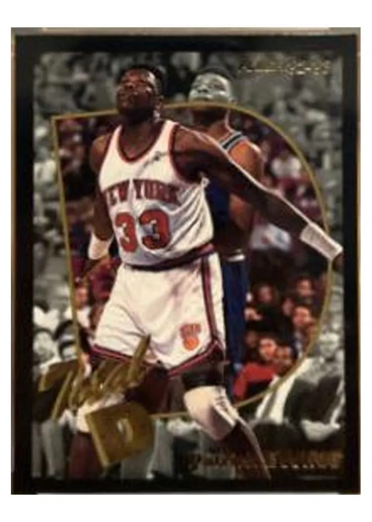 1992 Fleer Total D Patrick Ewing #7 card