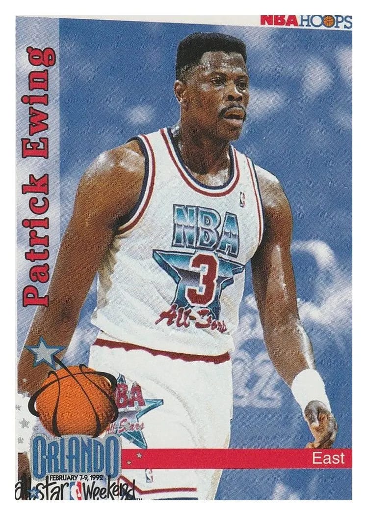 1992 Hoops Patrick Ewing #297 card