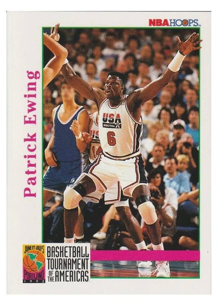 1992 Hoops Patrick Ewing #339 card