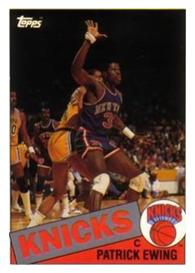1992 Topps Archives Patrick Ewing #64 card