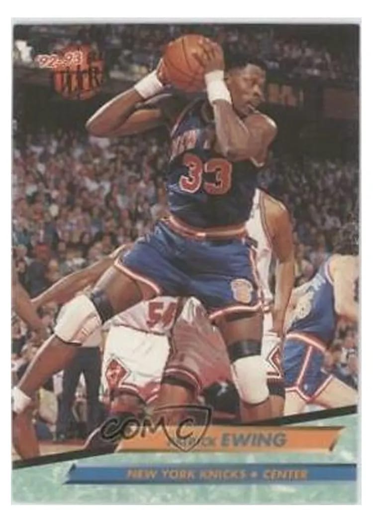 1992 Ultra Patrick Ewing #122 card
