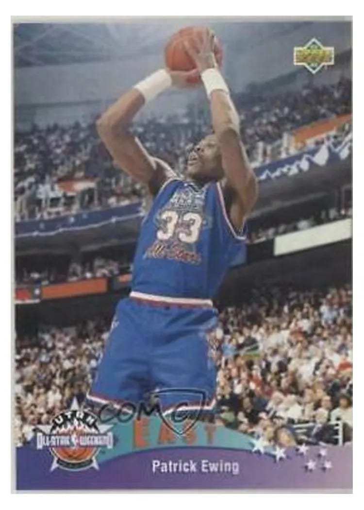 1992 Upper Deck Patrick Ewing #429 card
